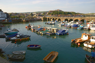 Image showing Folkstone harbour