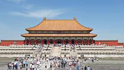 Image showing Forbidden city temple
