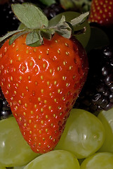 Image showing Strawberry with fruits