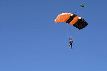 Image showing Parachute jumping