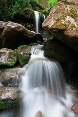 Image showing rushing waterfall