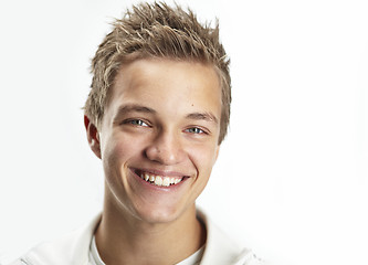 Image showing Cheerful 16 year old teen