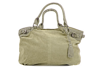 Image showing Green woman bag 