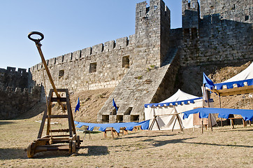 Image showing Santa Maria da Feira castle 