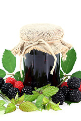 Image showing berry jam