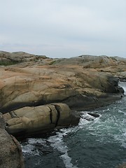 Image showing Rocky coast