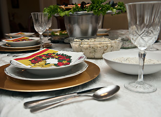 Image showing Table setting