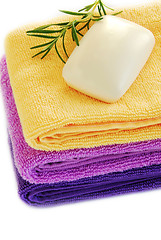 Image showing Colorful towels