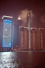 Image showing Shanghai second and fifth tallest buildings in the world