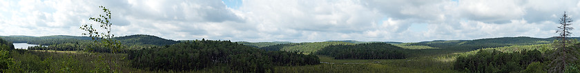 Image showing Algonquin Park panorama view