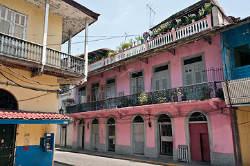 Image showing Panam city old houses