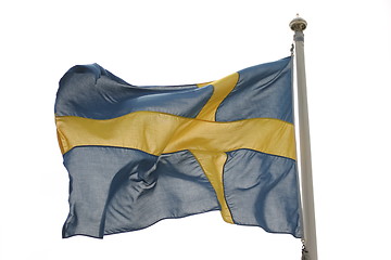 Image showing Swedish flag