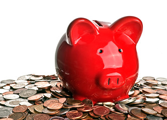 Image showing Pig, money, and savings