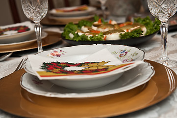 Image showing Table setting