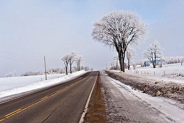 Image showing Winter landscape, Ontario Canada