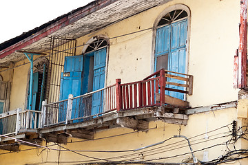 Image showing Panama city old house