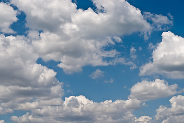 Image showing Clouds on the sky