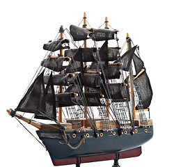 Image showing Pirate boat