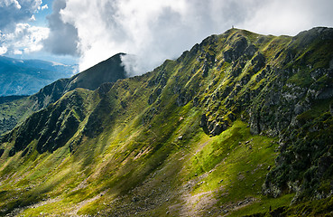 Image showing Carpathian mountains on the border of Ukraine and Romania