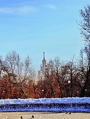 Image showing winter cityscape