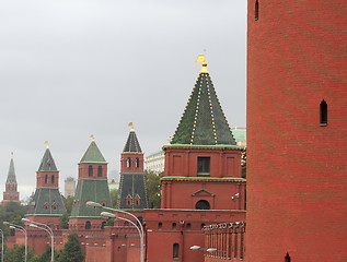 Image showing view of the Moscow Kremlin