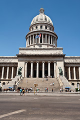 Image showing The Capitol in Havana,Cuba.