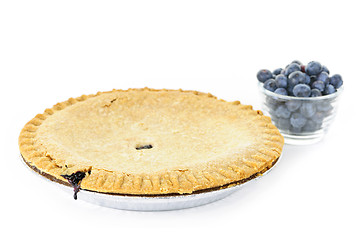 Image showing Blueberry pie