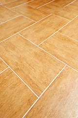 Image showing Ceramic tile floor