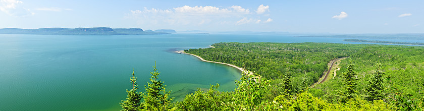 Image showing Lake Superior panorama