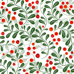 Image showing Autumn seamless pattern