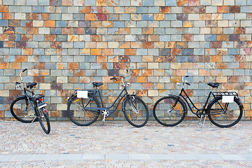 Image showing Scandinavian bicycles