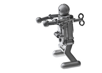 Image showing simpel toy robot
