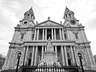 Image showing St Paul Cathedral, London