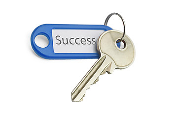 Image showing key to success