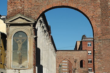 Image showing architecture, colonne di San Lorenzo Milano Italy