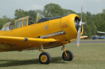 Image showing yellow old plane