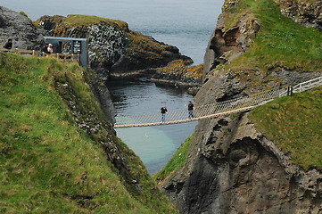 Image showing rope bridge