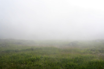 Image showing Foggy landscape 3