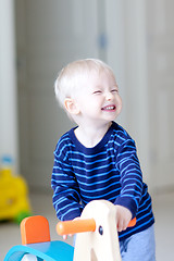 Image showing playing toddler