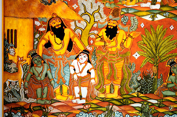 Image showing old telugu painting