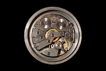 Image showing Mechanical clock