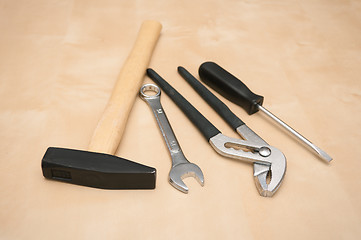 Image showing Set of Tools