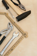 Image showing Set of Tools