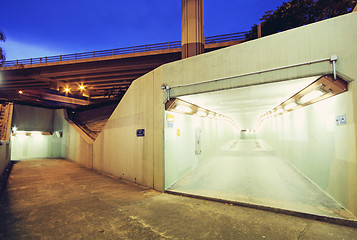 Image showing Tunnel under the ground 