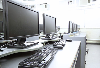 Image showing computer room