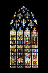 Image showing Vitrages of Chartres cathedral