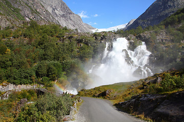 Image showing Norway waterfall