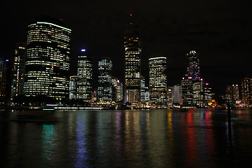 Image showing Brisbane at night