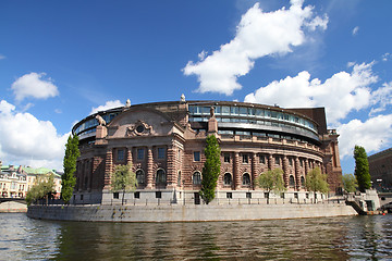 Image showing Stockholm parliament