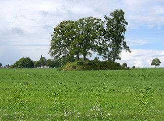Image showing Viking mound 2